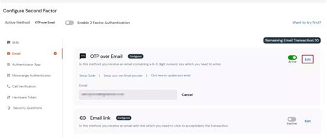 How to Manage MFA Methods for admin