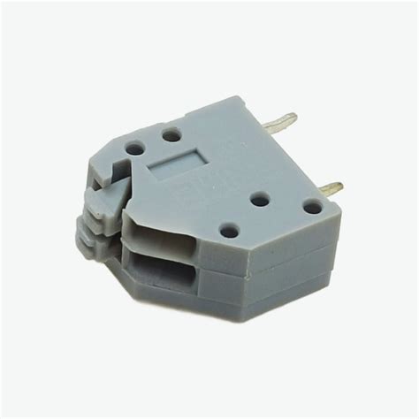 2 Way Push Type PCB Connector Terminal Block - 2.54mm Pitch ...
