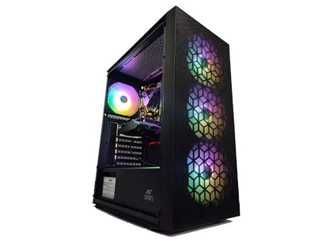 CHIST Gaming Tower PC - AMD Ryzen 5 5600G/ 16GB (8x2) DDR4 RAM / A520M ...