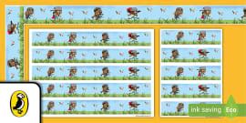 Book Display Borders (teacher made) - Twinkl