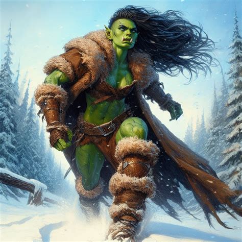 Female Orc #34 by ZulAmar on DeviantArt