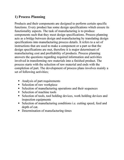 23741526 Computer Aided Process Planning - 1) Process Planning Products ...