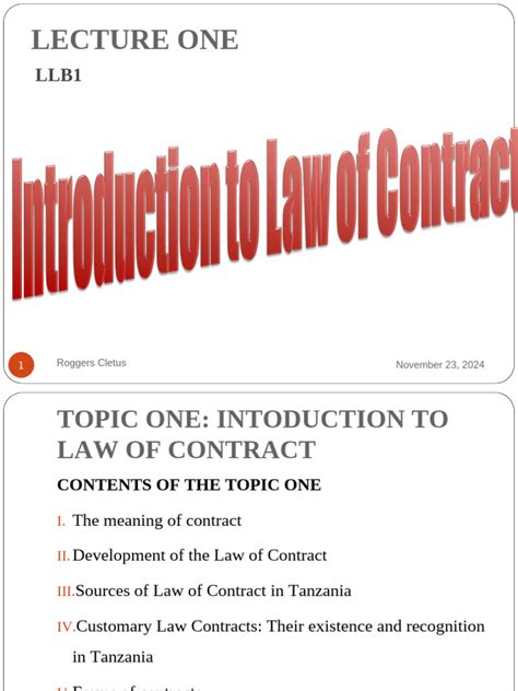 Image result for Introduction to Contract Law Tutorial