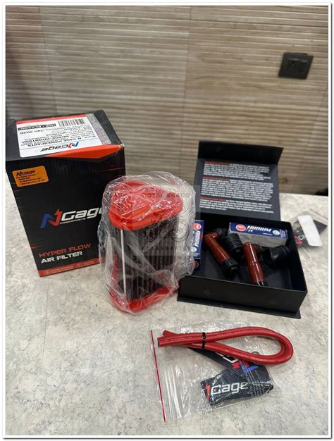 Royal enfield Ngage high performance air filter with irridium spark pl ...
