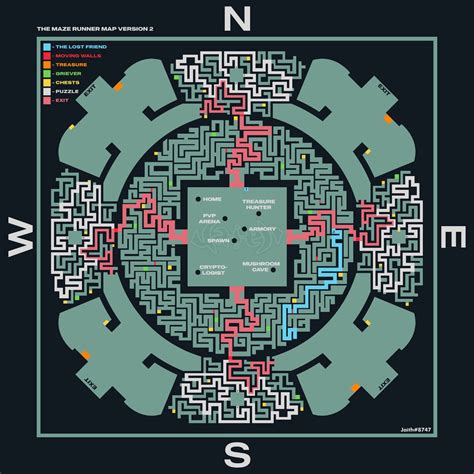 Maze Runner Movie Map