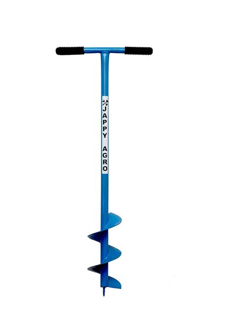 Jappy Agro Post Hole Digger - Earth Garden Auger Drill Non-Slip Handle ...