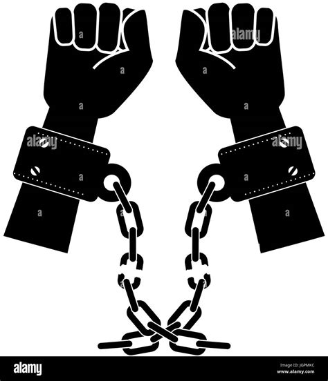 Chain of slavery Stock Vector Image & Art - Alamy