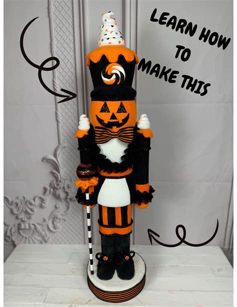 HALLOWEEN NUTCRACKER TUTORIAL - Etsy
