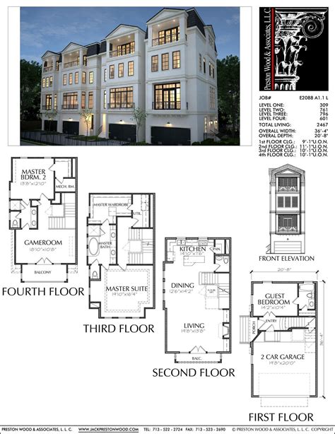 Townhouse House Plans: The Key To Creating Your Dream Home - House Plans
