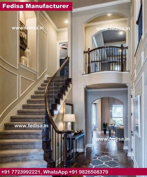 Curved Steel Staircase, Modern Wrought Iron Staircase | Living room ...