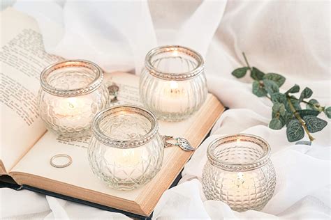 KurrajongFarmhouse Kurrajong Farmhouse Glass Tea Light Candle Holders ...
