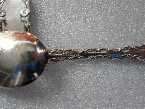 Louis XV by Birk's Sterling Silver Tea spoon x 5 set 117 gr Not scrap ...