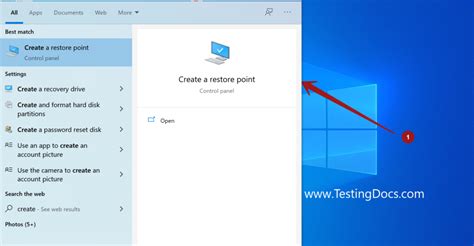 Restore Point for Windows 10 HP 的图像结果