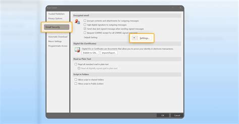 Image result for How to Set Code for Encryption Email