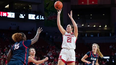 Husker Women's Bball Schedule