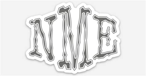 NME by Mutt | Die cut stickers | Sticker Mule India