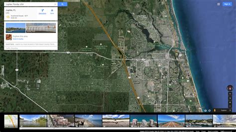 Jupiter Florida Map and Jupiter Florida Satellite Image