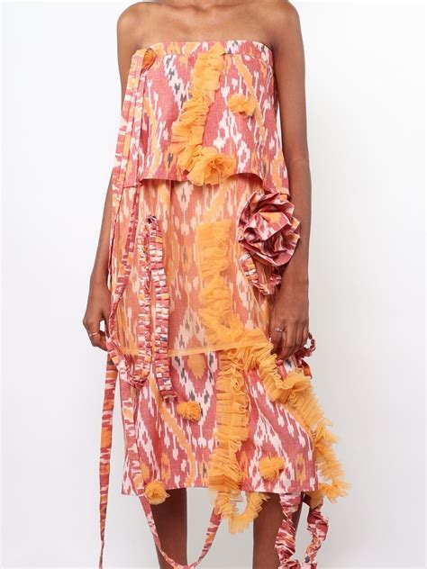 Fire Born Textured Dress – The Ikat Story