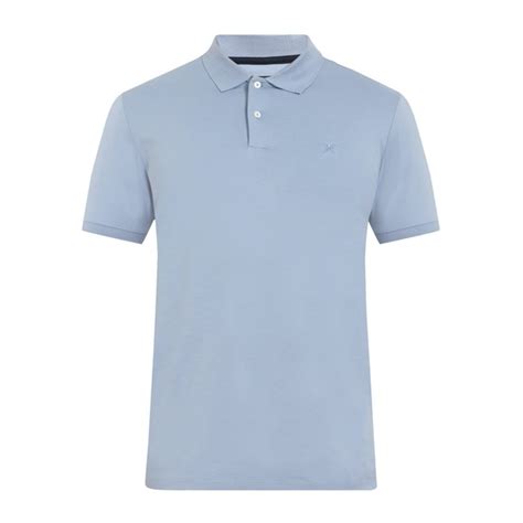 Buy Hackett London Men Blue Logo Polo Online - 694292 | The Collective