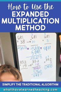 Expanded Method of Multiplication Year 5 的图像结果