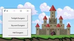 Pygame RPG 的图像结果