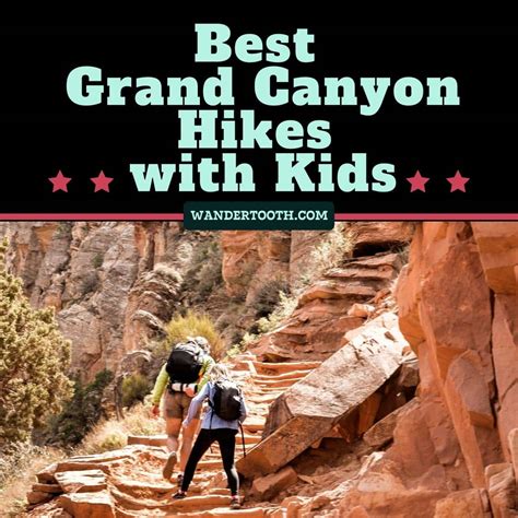 Best Grand Canyon Hikes with Kids - Wandertooth Travel