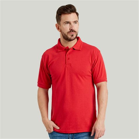 Ultimate 50/50 Pique Heavyweight Mens Work Polo Shirt | UCC004 - PWS ...