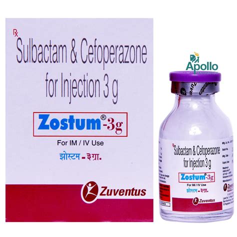 ZOSTUM INJECTION 3GM Price, Uses, Side Effects, Composition - Apollo ...