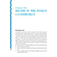 NCERT Textbook - Rights in the Indian Constitution - Indian Polity for ...