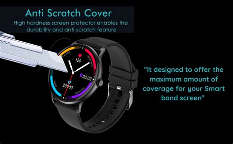 Wisely Tempered Glass|Pack 3|For Fire Boltt Phoenix Pro Smartwatch ...