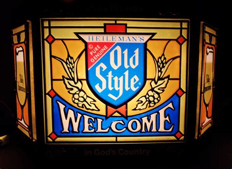 Vintage OLD STYLE Beer Sign circa 1982