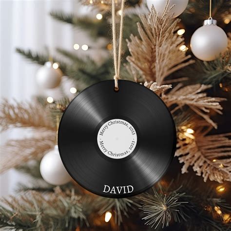 Custom Vinyl Record Ornament Ornament Vinyl Record Ornament ...