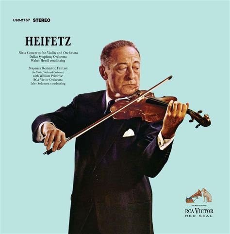 JASCHA HEIFETZ, WALTER HENDL & DALLAS SYMPHONY ORCHESTRA - RÓZSA ...