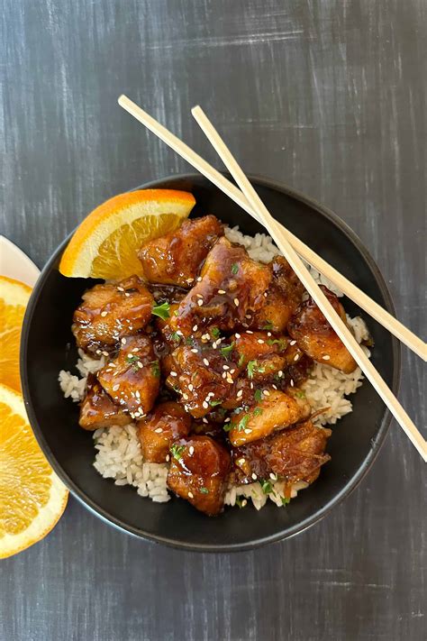 Easy Orange Chicken Recipe with Velveted Chicken - Like Chinese ...