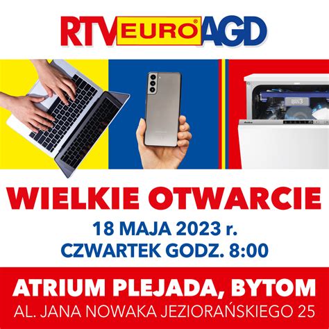 RTV EURO AGD w Atrium Plejada w nowej odsłonie! - Centrum Handlowe Plejada