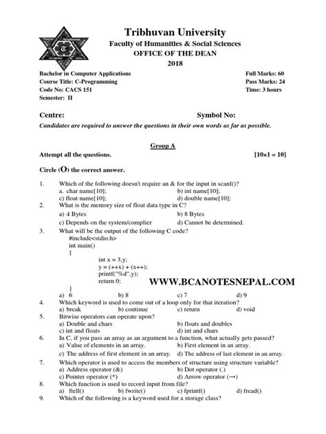 Image result for BCA 2 Year Java Question Paper