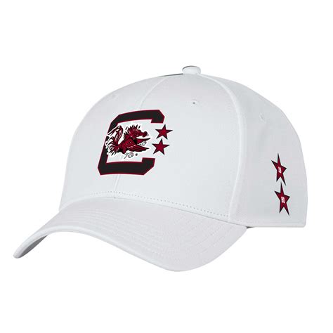 Men's Under Armour White South Carolina Gamecocks Throwback Blitzing ...