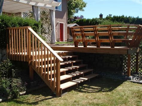Most Perfect Wood Exterior Stair Railing Ideas | Stair Designs