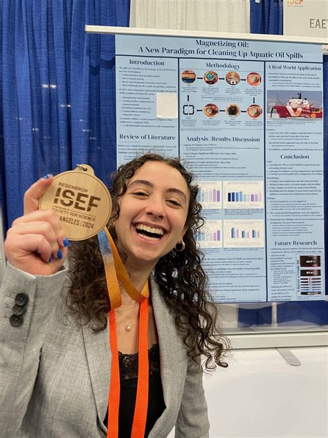 ISEF 2024 – Miriam Wins 3rd Award – Flint Regional Science ...