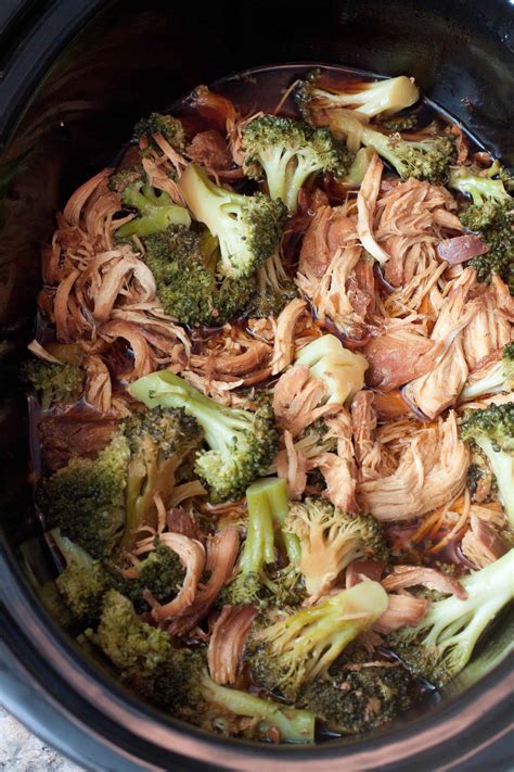 Crock Pot Chicken and Broccoli - Served From Scratch
