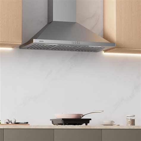 CIARRA 30 inch Wall Mount Range Hood with Ducted/Ductless India | Ubuy
