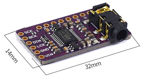 Probots PCM5102A DAC Decode I2S Audio Player Module Buy Online Buy ...