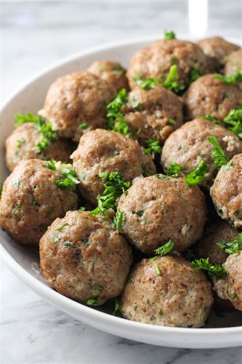 Meatballs Without Breadcrumbs (Healthy Recipe) | MariaUshakova.com