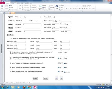 Image result for Access Database Form Examples
