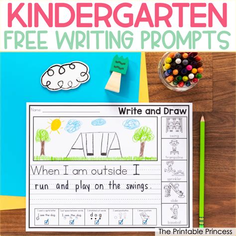 Writing Prompts Worksheets For Kindergarten at Ellen Franklin blog