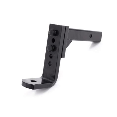 HD ADJUSTABLE TRAILER HITCH BALL MOUNT WITH DUAL BALL