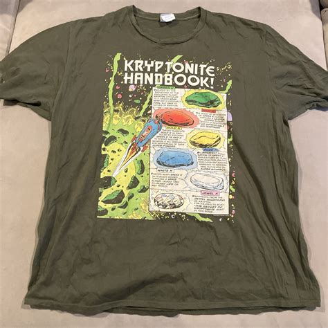 RARE - Superman - KRYPTONITE HANDBOOK - Green Graphic… - Gem