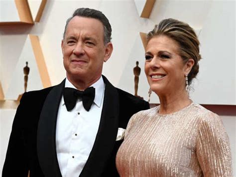 Oscar-winning Hollywood actor Tom Hanks and wife Rita Wilson test ...