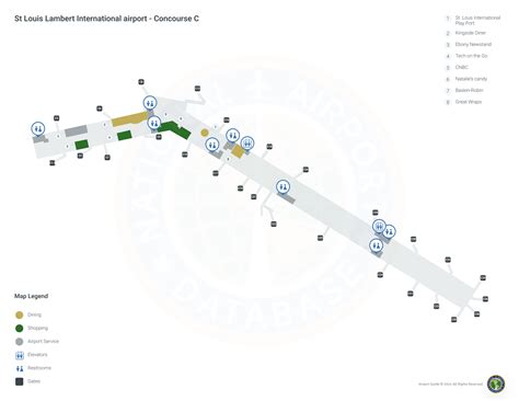 St Louis Airport (STL) | Terminal maps | Airport guide