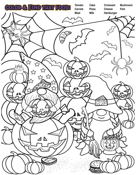 Printable Halloween Hidden Picture Activities - Printable JD